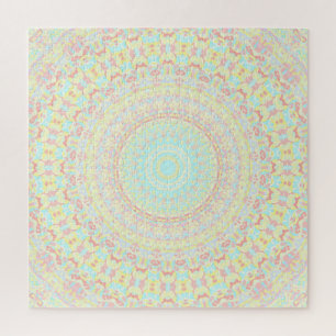 Puzzle Trippy Hippie Mandala 