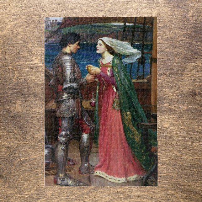 Puzzle Tristan et Isolde par John William Waterhouse (Créateur téléchargé)