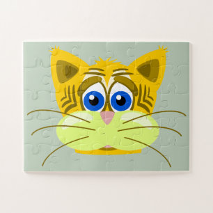 Puzzle triste casse-tête kitty