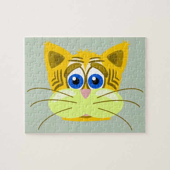 Puzzle triste casse-tête kitty (Horizontal)