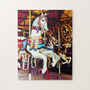 Puzzle Trois Chevaux de Carrousel