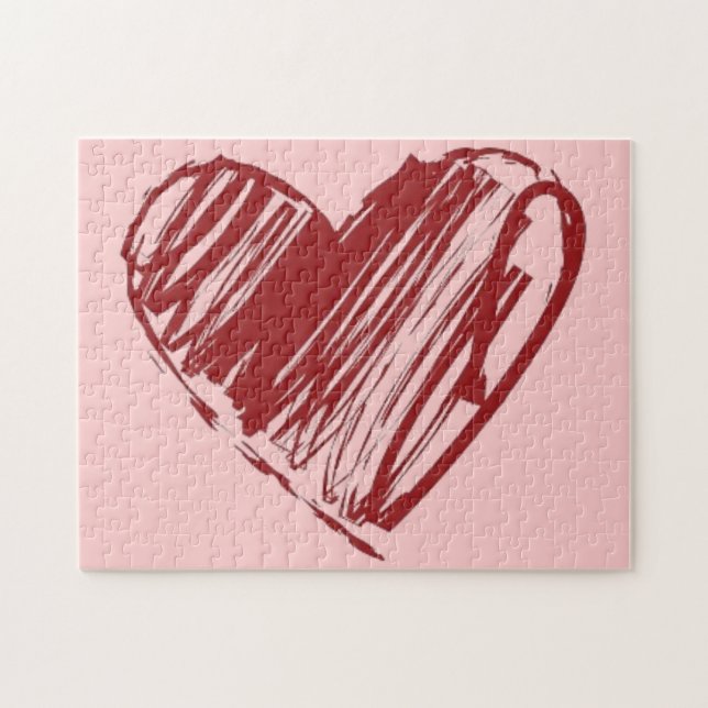 Puzzle Trois coeurs (Horizontal)