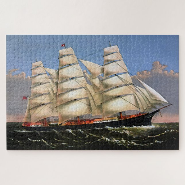 Puzzle Trois Frères Clipper 1875 (Horizontal)
