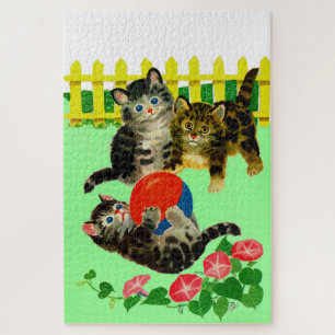 Puzzle trois petits chatons