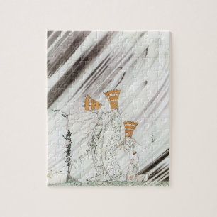 Puzzle Trois Princesses de la Montagne Bleue par Kay Niel