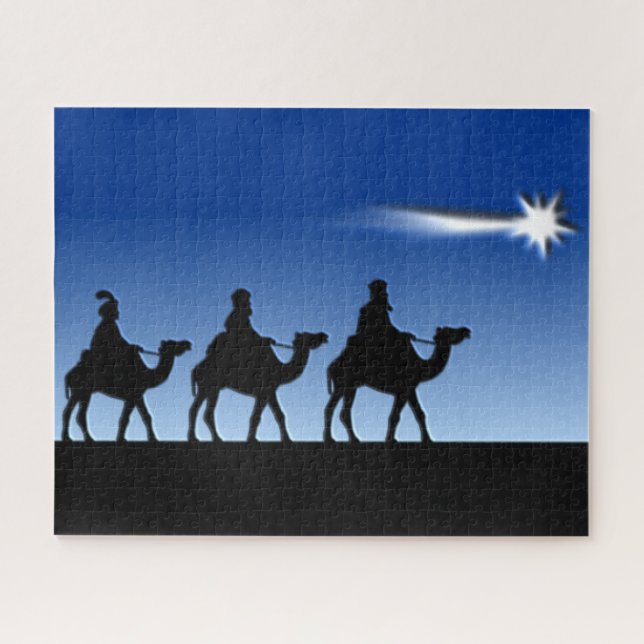 Puzzle Trois sages - cadeau des Magi (Horizontal)