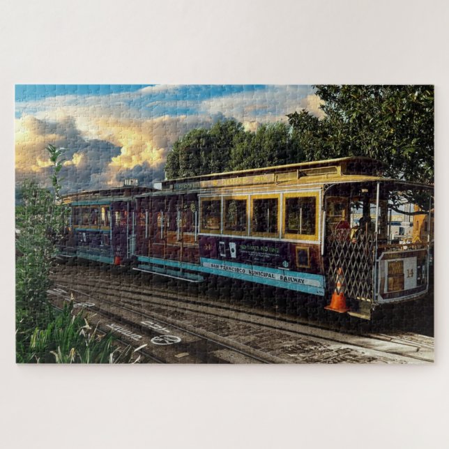 Puzzle Trolley historique San Francisco California (Horizontal)