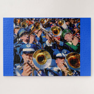 Puzzle trombone mob AKA bande geeks allé sauvage