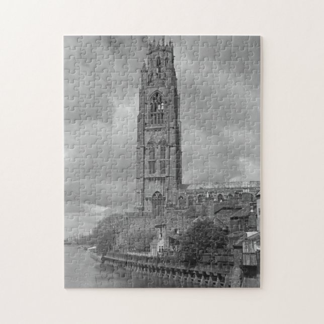 Puzzle Tronçon et rivière Welland, le Lincolnshire de (Vertical)