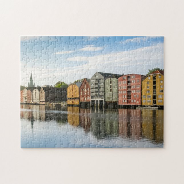 Puzzle Trondheim Norvège (Horizontal)