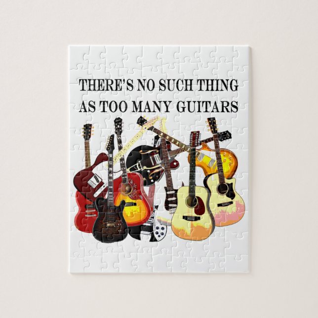 Puzzle Trop de guitares (Vertical)