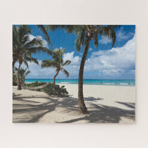 Puzzle Tropical Beaches   Anguilla Beach, Palm Tree
