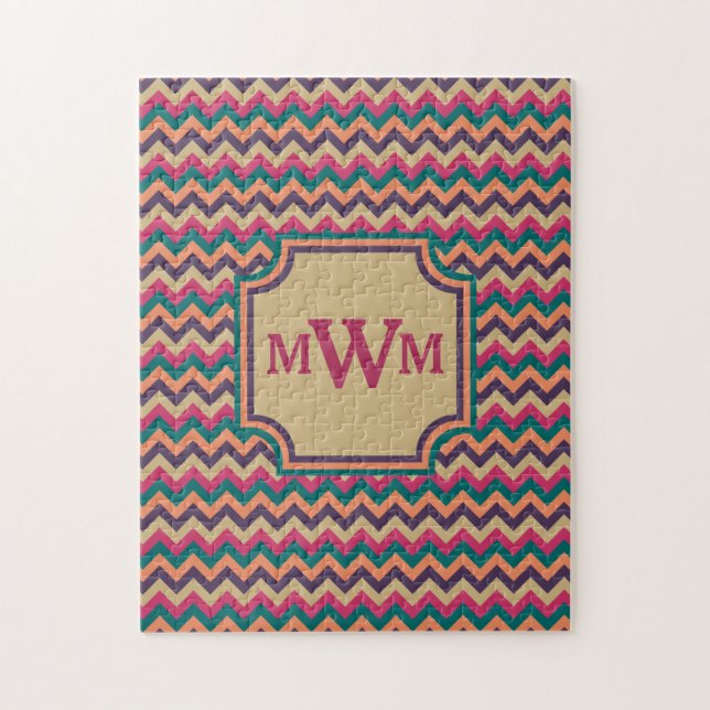 Puzzle Tropical Zigzag (Vertical)