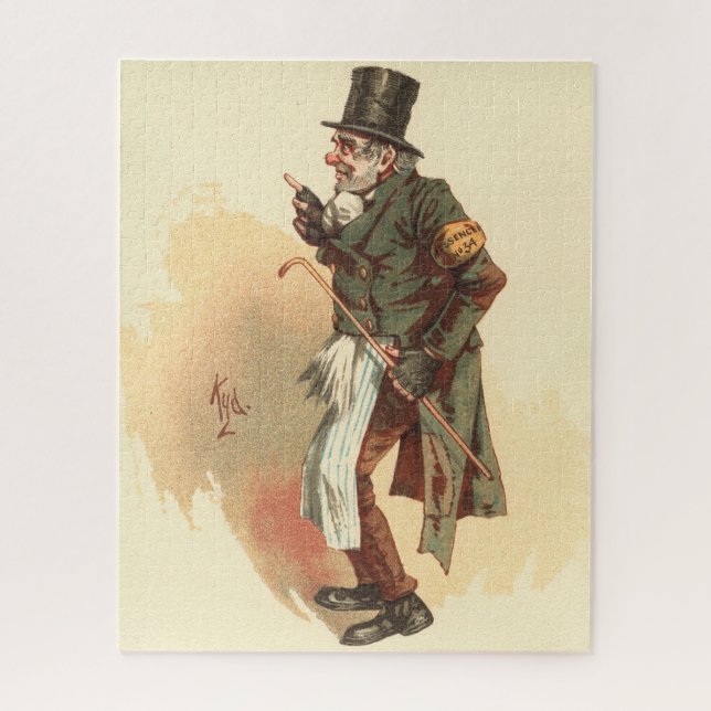Puzzle Trotty Veck par Kyd - The Chimes de Charles Dicken (Vertical)