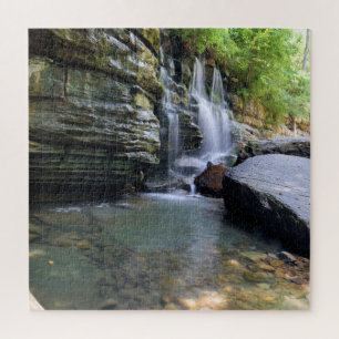 Puzzle Trou de natation en ruisseau de montagne - 20x20 p