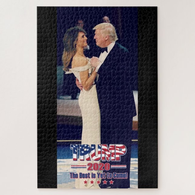 Puzzle Trump 2020 - Trump et Melania Dance (Vertical)