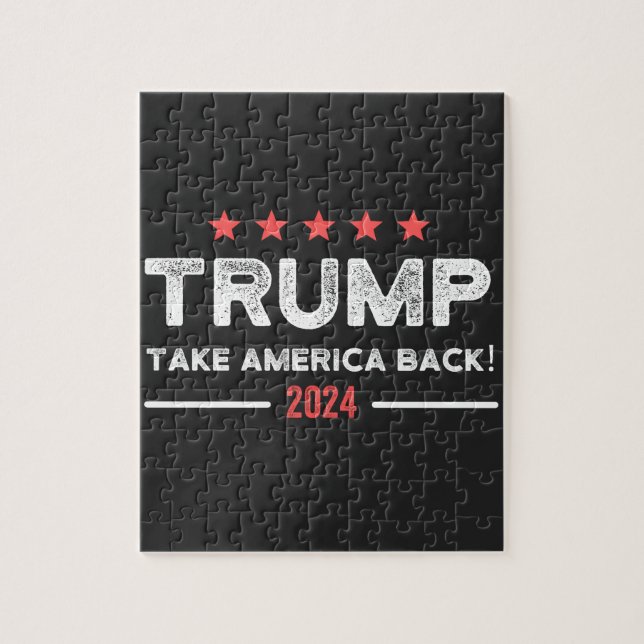 Puzzle Trump 2024 : Reprendre l'Amérique (Vertical)
