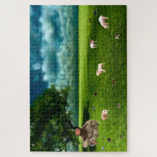 Puzzle Trump dans son élément 1014 pièces