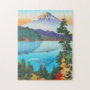 Puzzle Tsuchiya Koitsu Lake Ashi dans l'art Hakone Hills