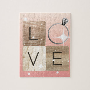 Puzzle Tuiles L-o-v-e