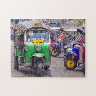 Puzzle Tuk tuk de Bangkok