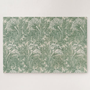 Puzzle Tulip Pattern (by William Morris)