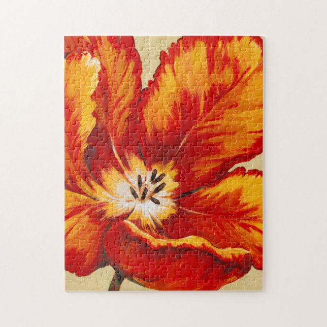 Puzzle Tulipe de perroquet I (Vertical)