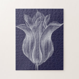 Puzzle Tulipe monochrome III