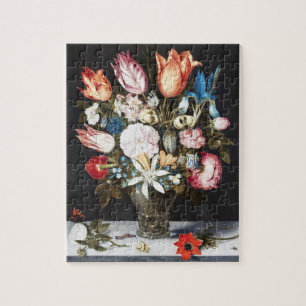 Puzzle Tulipes et Roses hollandaises antiques de Bosschae