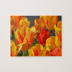 Puzzle Tulipes extrêmement difficiles de fleur de jardin