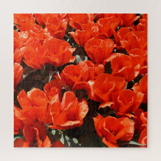 Puzzle Tulipes orange (Vertical)