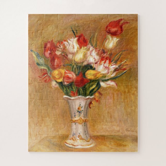 Puzzle Tulips par Auguste Renoir (Vertical)