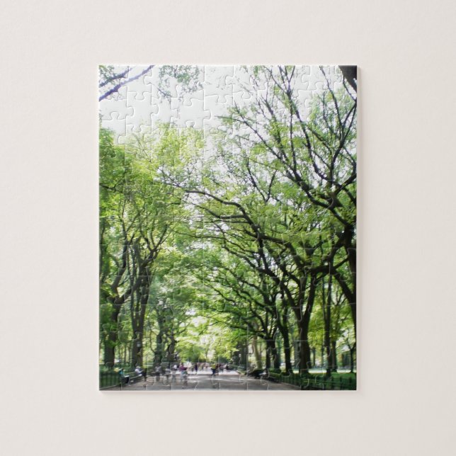 Puzzle Tunnel d'arbre de Central Park de NYC (Vertical)