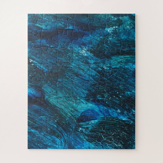 Puzzle Turqouise Galaxy Paint Sparkings (Vertical)