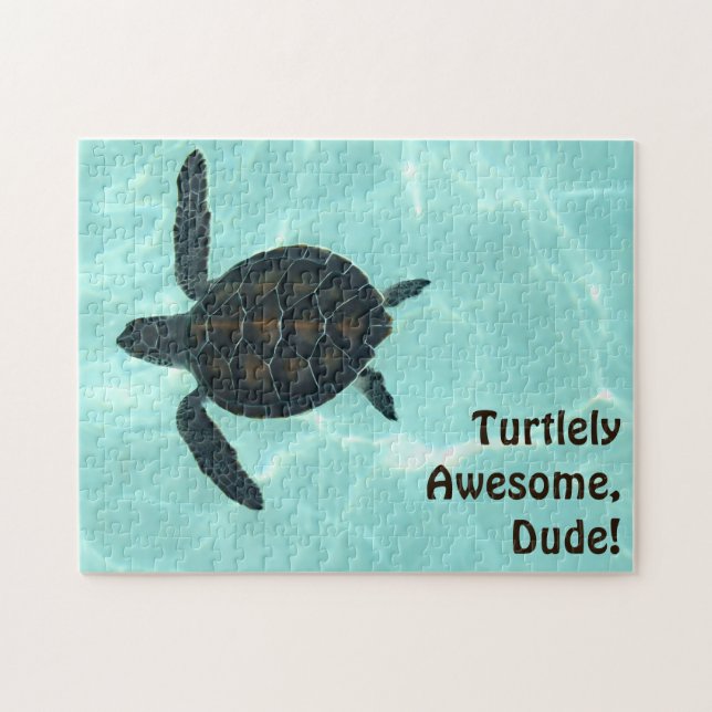 Puzzle Turtlely Awesome, Dude ! (Horizontal)