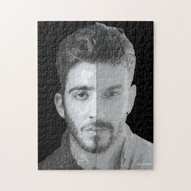 Puzzle Two Brothers Legend, Kraków, Poland Myth (Vertical)