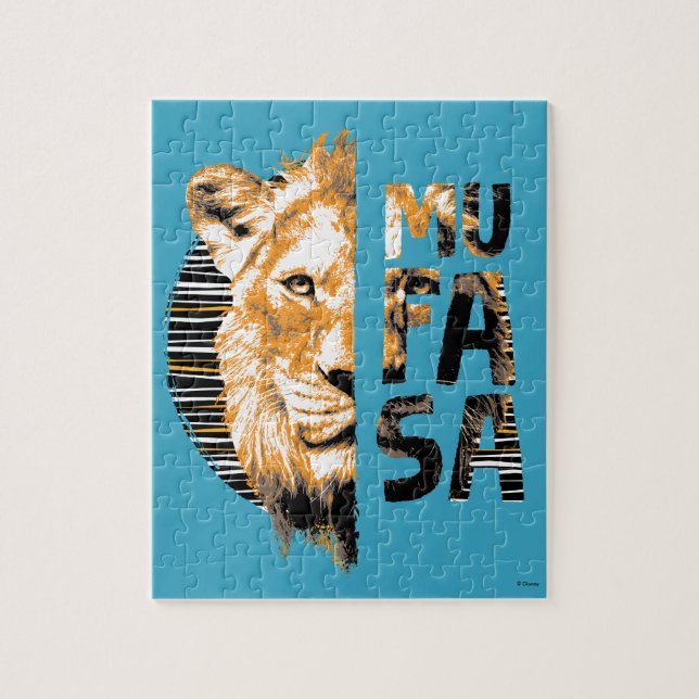 Puzzle Typographie de Mufasa (Vertical)