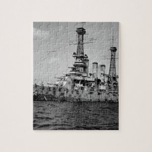 Puzzle U.S. image in_War de New Jersey de cuirassé