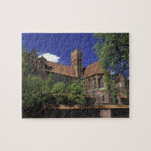 Puzzle UE, Pologne, Poméranie, Malbork. La plus grande d