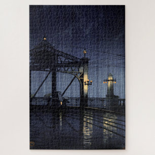 Puzzle Ukiyoe hasui n13 Pont Shin Ohashi
