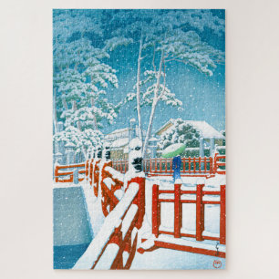 Puzzle Ukiyoe - hasui - No.24 Pont Yakumo le Nagata ...