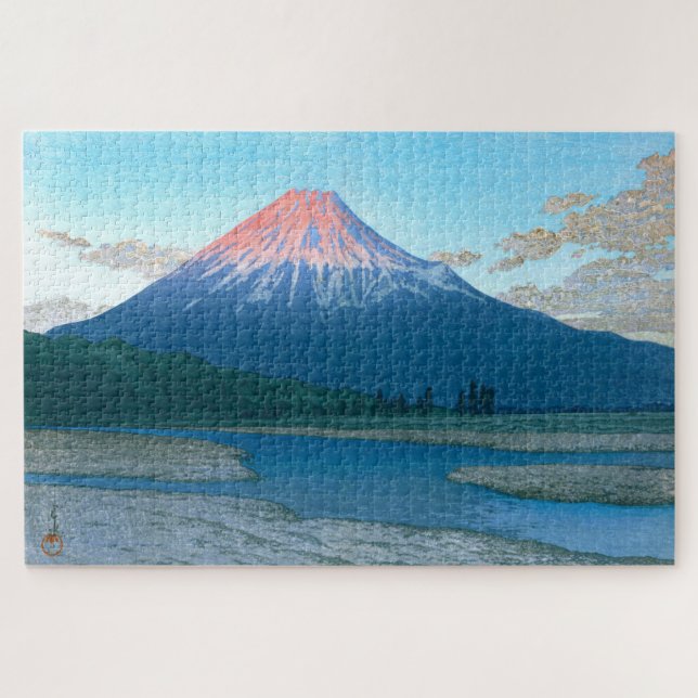 Puzzle Ukiyoe - hasui - No.30 La rivière Fuji - (Horizontal)