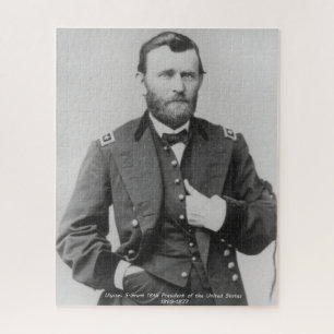 Puzzle Ulysses S. Grant 18e président des États-Unis.