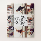 Un an de mariage Anniversaire personnalisé Collage