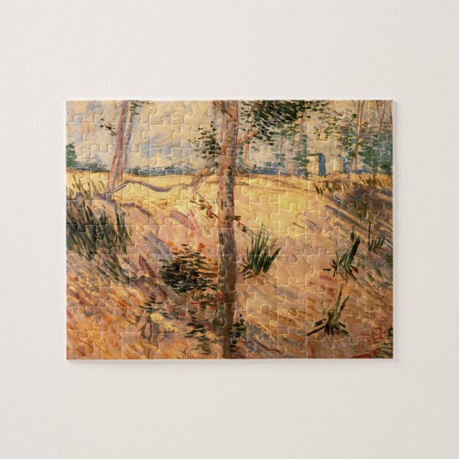 Puzzle Un arbre dans un champ pendant la journée ensoleil (Horizontal)