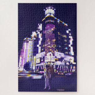 Puzzle Un astronaute perdu à Tokyo