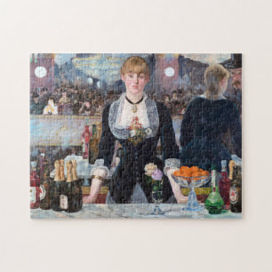 Puzzle Un bar aux Folies-Bergere, Manet