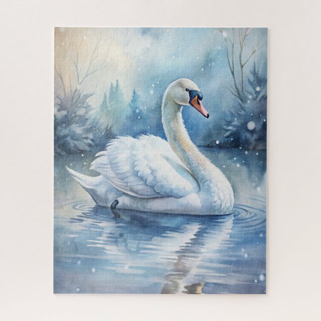 Puzzle Un Beau Cygne (Vertical)