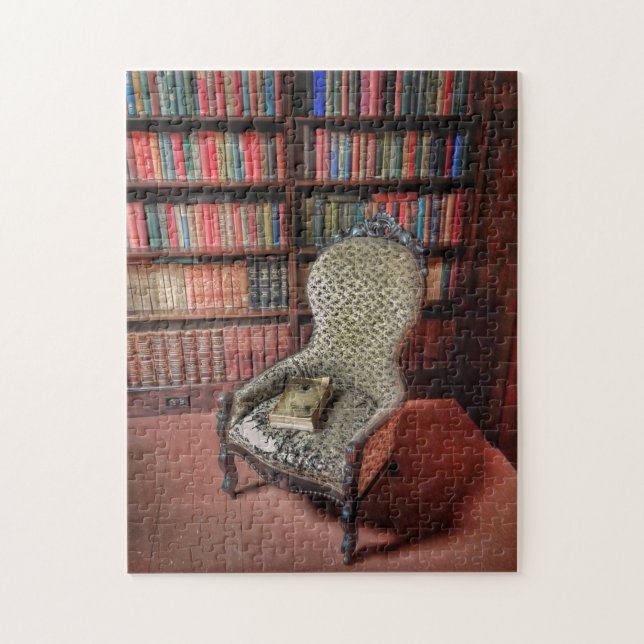 Puzzle Un bon livre et une chaise confortable (Vertical)