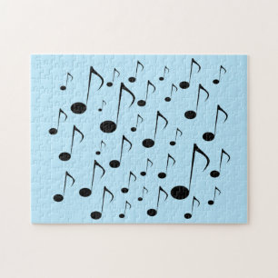 Puzzle Un bon nombre de notes musicales